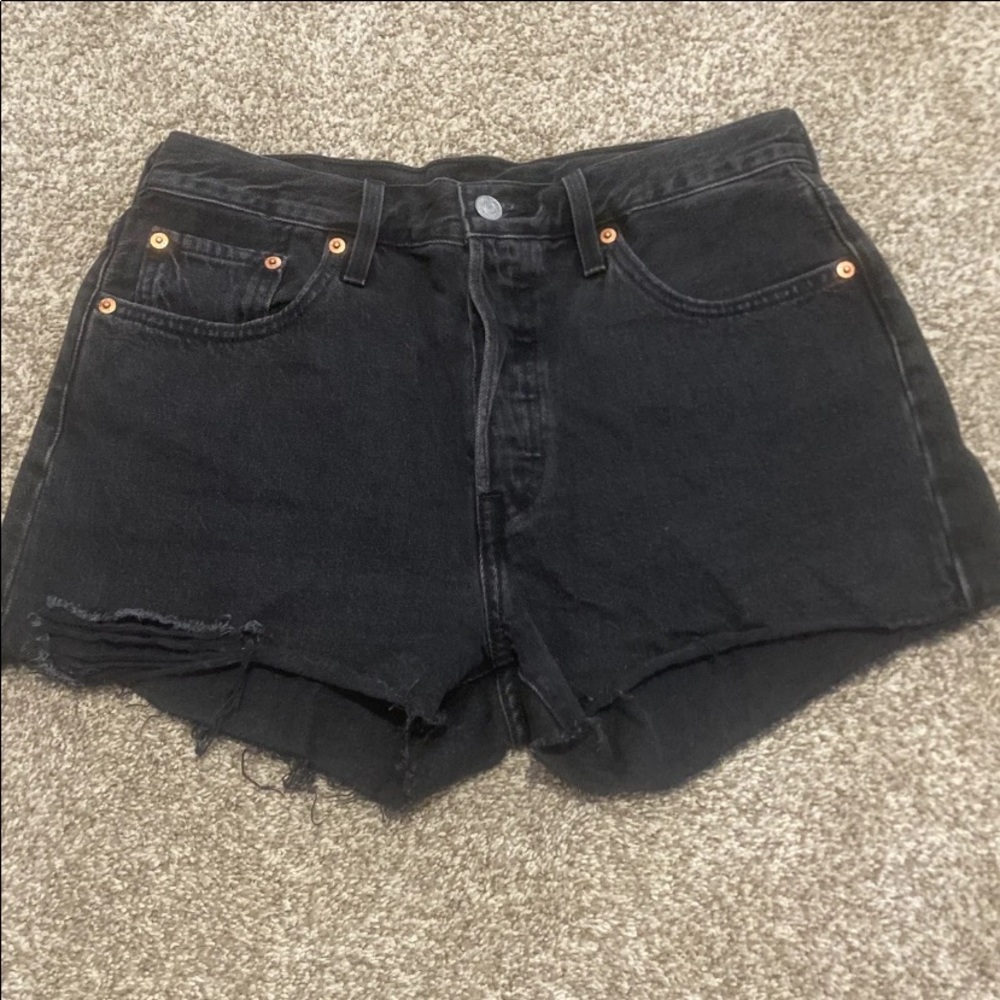 Womens 501 Levi Shorts - Picture 1 of 7
